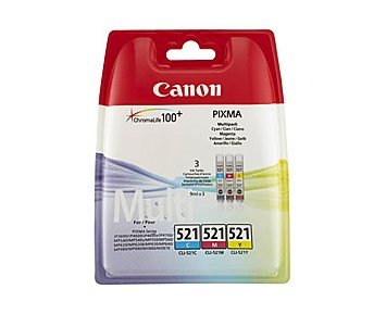 Canon CLI-521 - Multipack - CLI-521 Multipack - C/M/Y