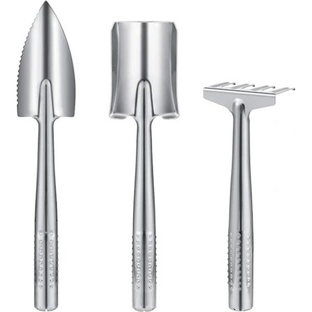 【xj】3-delt havesæt, rustfrie haveredskaber, mini haveredskaber