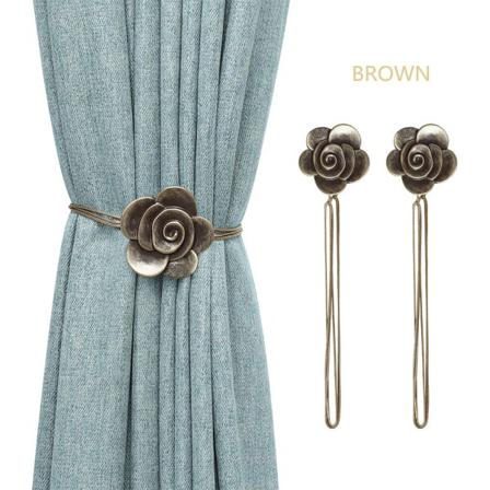 4st Blomgardinlås/gardindekoration/gardintillbehör