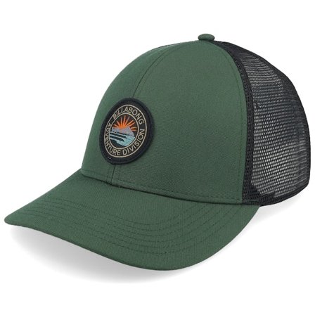 Billabong - Green trucker Czapka Z Daszkiem - Adiv Range Pine/Black Trucker @ Hatstore