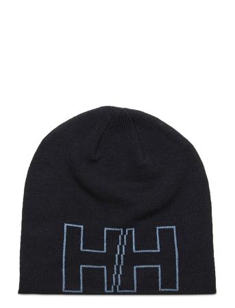 K Outline Beanie Accessories Headwear Hats Beanies Blå Helly Hansen