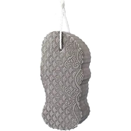 Supermjuk exfolierande duschsvamp för borttagning av död hud