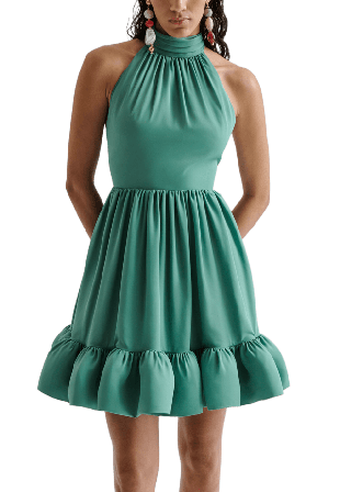 Malina Fern Dress Klänningar Dam Blå XL