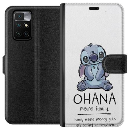Xiaomi Redmi 10 Lompakkokotelo Stitch Ohana