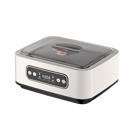 Automatisk Yoghurtmaskin, 1.6L, Profesjonell, Lavt Støynivå Natto-maskin Konstant Temperaturkontroll Rustfritt Stål Innerbeholder (Grå)