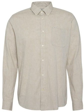 Barbour M's Nelson Tailored Shirt Stone