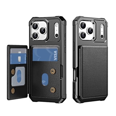 iPhone 17 Pro Max Stötsäkert Kortfacksskal