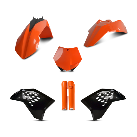 Plastsett Polisport Komplett - KTM 505 SX-F 2007-2007