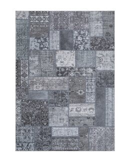 Matte Patchwork Grå