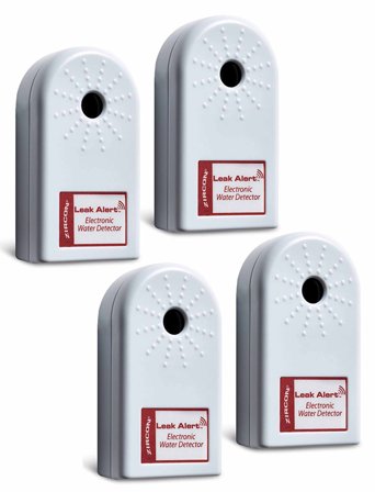 Elma Zircon Leak Alert 5706445420087 Vattenlarm utan batteri, 4-pack, Installation