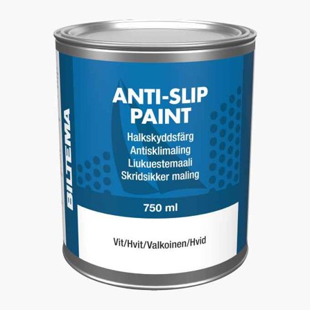 Biltema - Antisklimaling hvit, 0,75 liter