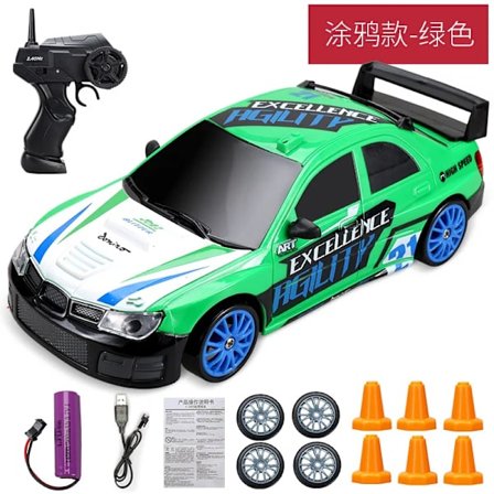 2.4G Rc Bil Drift 4WD 3.7V 500MAH RC Drift Bil Leksak Fjärrkontroll Bil Modell AE86 Fordon Bil RC Racing Barn Bil Leksak
