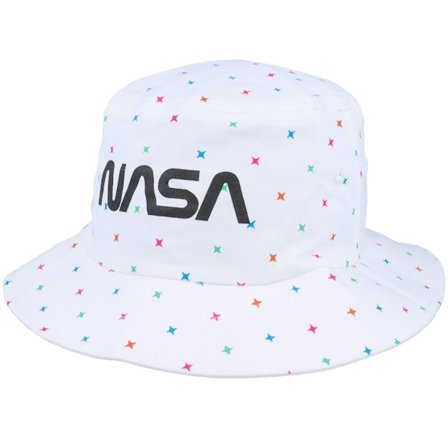 American Needle - Vit bucket Hatt - Nasa Home Skillet Snow Bucket @ Hatstore