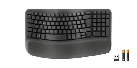 Logitech Wave Keys for Business - tastatur - QWERTZ - Tysk - grafitt