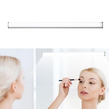 Imukuppikiinnitteinen peilietuinen meikkivalo ladattava alumiiniseosvalopalkki - Perfet