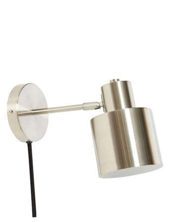 Fuse Væglampe Home Lighting Lamps Wall Lamps Sølv Hübsch