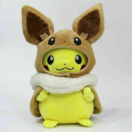 12" Pikachu Eevee pehmonukke pehmolelu lapsille, uusi-1 A Pikachu