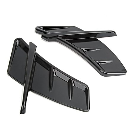 2 stk. Car ABS til ABT-stil Fender Cover Trim passer til A3/S3 2017-2019