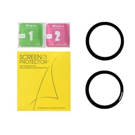 2 stk. buet skærmbeskyttelsesglas i hærdet glas til Huawei watch3/3pro