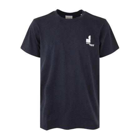 Isabel Marant Étoile, T-Shirts Blauw, Heren, Maat:M