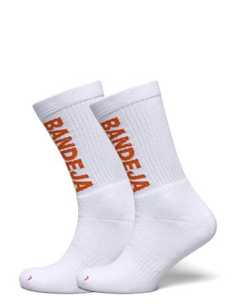 2-Pack Padel Crew Socks Lingerie Socks Regular Socks Hvit Cuera*Betinget Tilbud