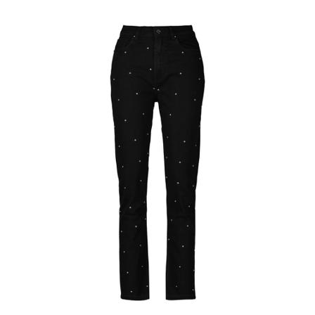 Dante 6 Slim-fit Jeans Sort, Dame