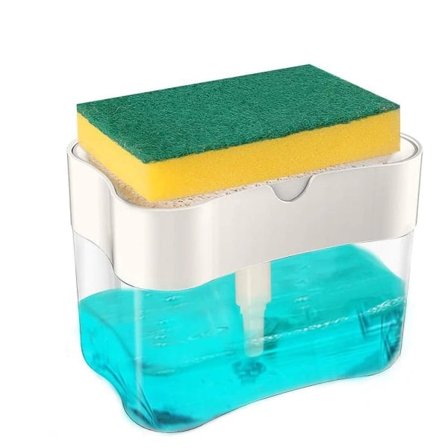 2-i-1 Opvaskmiddelpumpe - Pumpe til Opvaskmiddel - Opvask