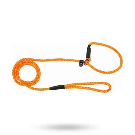 Dogman Retriever kobbel Iris Oransje 160cm - Tekstilkobbel, Rullekobbel, Kjørestrikk, Lærkobbel & Øvrige hundekobbel på Doggie.no