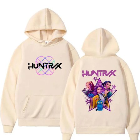 Ny KPop Hættetrøje Hot Movie Print Mode Kvinder Mænd Casual Hættetrøjer Sweatshirt K-Pop Tegneserie Pige Outfits Gaver