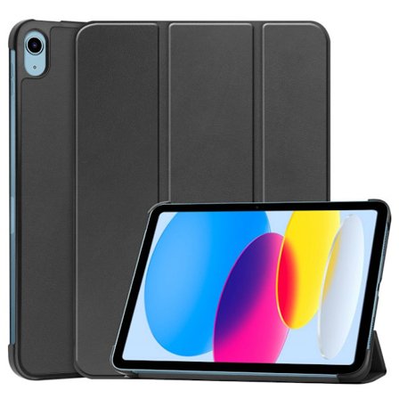 SKALO iPad 10.9 (2022) Trifold Fodral - Svart