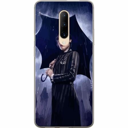 Oneplus 7 Pro Genomskinligt Skal Wednesday Addams