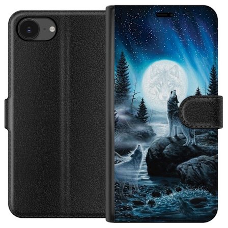 Kompatibelt Lommeboketui til Apple iPhone 16e Vokter om natten