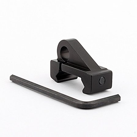 Taktisk Aluminium Gevär Remkrok Fäste Vridbar Fästs på Picatinny-skena 20mm