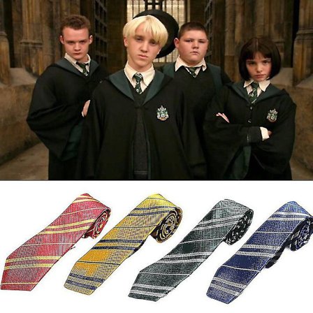Harry Potter Cosplay Slips - Halloween, Jul, Maskeradkläder, Uniform Slips, Kostymtillbehör, Gryffindor, Hufflepuff, Ravenclaw, Slytherin, 