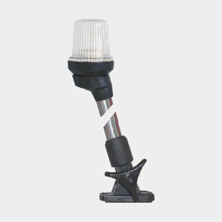 Lanterna runtlysande vit fällbar 640 mm