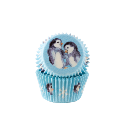 Cacas Muffinsform Pingvin 50stk
