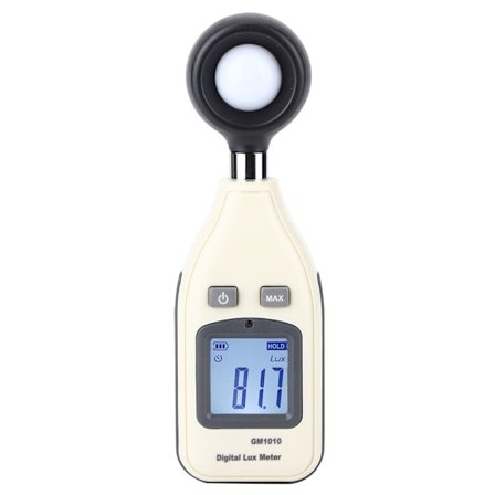 Digital LED Lux Meter Håndholdt Professionel Lysmåler Fotometer