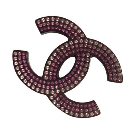 Chanel Vintage - Vintage Smycken - Lila - Dam - Storlek: One Size, Dam, Storlek: ONE SIZE