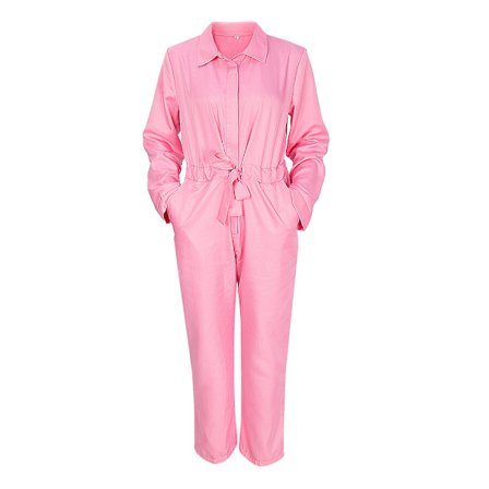 Mub- Fitspi Live Version Movie Cosplay Clothing Popular Film And Television Roles Cosplay Clothes Pink Jumpsuit Suit