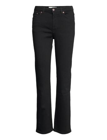 Mw006 Midtown Jeans Rette Jeans Svart Jeanerica