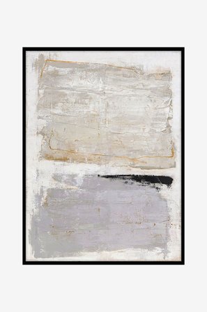 Malerifabrikken - Originalmålning Scenario 2 , med ram - Beige - Tavlor - 90X120 - Från Homeroom