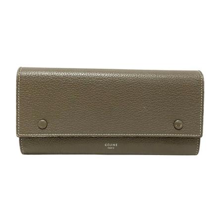 Celine Vintage, Wallets & Cardholders Grijs, Dames, Maat:ONE Size
