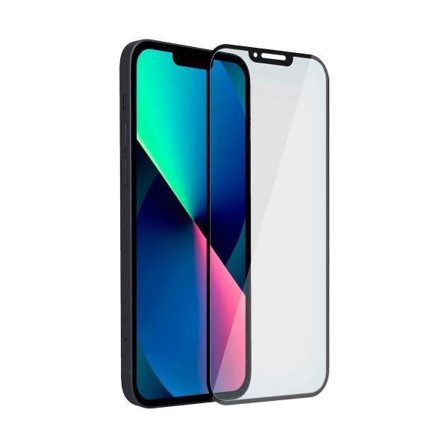 Laadukas musta reuna karkaistu lasilevy, joka suojaa näyttöäsi naarmuilta ja kolhuilta Apple iPhone 13/13 Prolle.