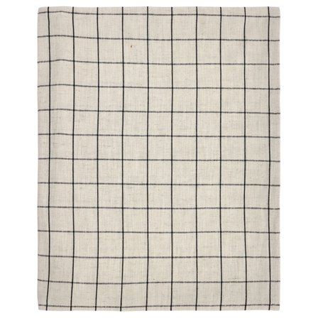 House doctor House Doctor Join duk, svart/off-white' - 'Sort/hvit