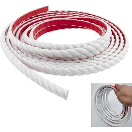 Selvklebende vegglist - Fleksibel list - Taklist - for hjemmet