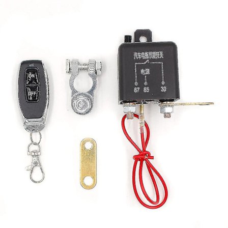 12v 200a Universal Batteri Afbryder Relæ Integreret Trådløs Fjernbetjening Afbryd Afbryd Isola Z [DB]
