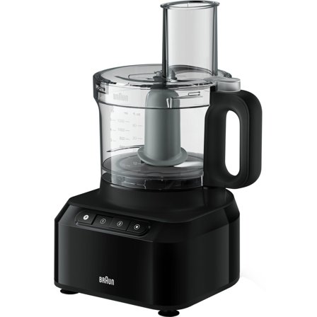 Braun FP3132BK PurEase Foodprocessor - Sort | KitchenOne