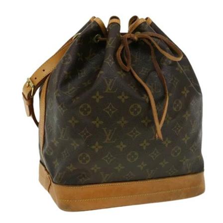 Louis Vuitton Vintage, Pre-owned Noe Monogram Bag Bruin, Dames, Maat:ONE Size,leather