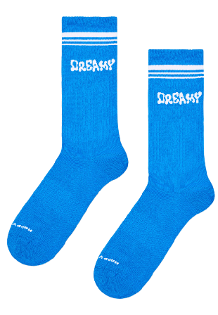 Happy Socks Dreamy Sneaker Sock Sockor Unisex Blå 36-40