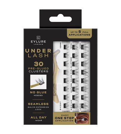 Eylure Underlash Pre-Glued Natural Clusters, Makeup, Øjenvipper, Kunstige Øjenvipper